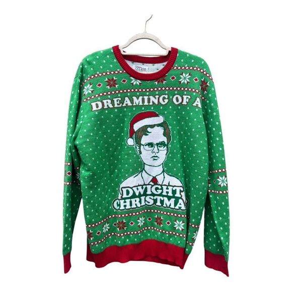 Tipsy Elves Men's The Office Dwight Christmas Sweater Size XL Holiday  Party - Picture 1 of 3